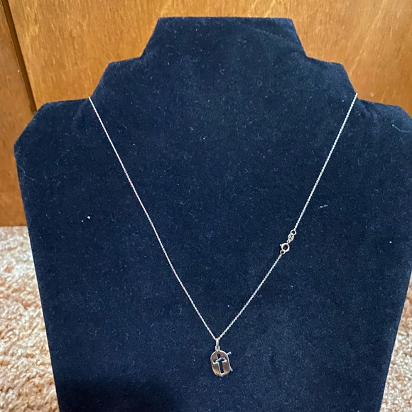 18' 10K gold necklace - Picture 7 of 8